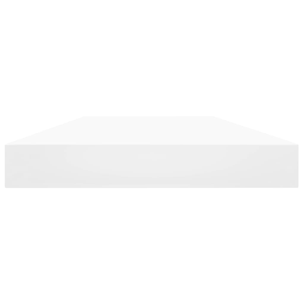 Ripiani per Libreria 4 pz Bianchi 40x10x1,5 cm in Multistrato - homemem39