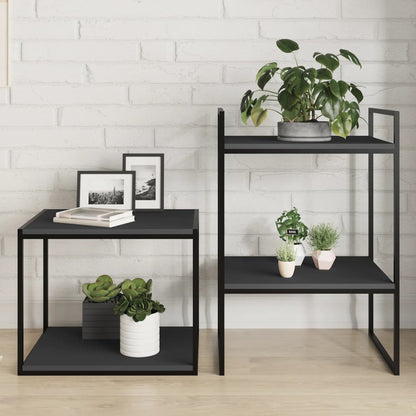Ripiani per Libreria 4pz Grigi 40x50x1,5cm in Legno Multistrato | homemem39