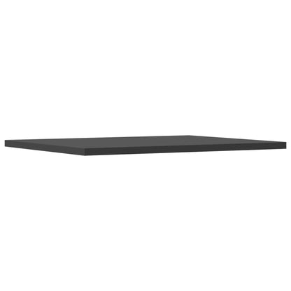 Ripiani per Libreria 4pz Grigi 40x50x1,5cm in Legno Multistrato | homemem39