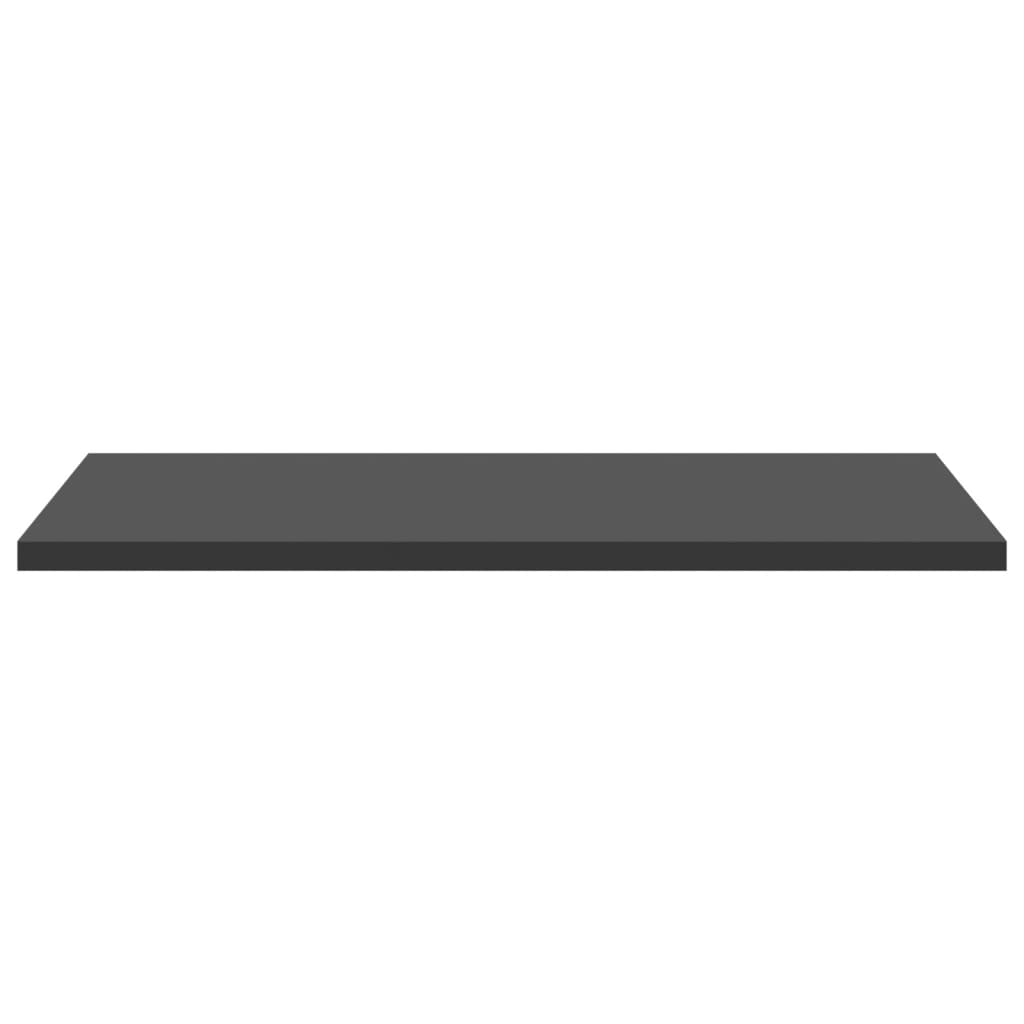 Ripiani per Libreria 4pz Grigi 40x50x1,5cm in Legno Multistrato | homemem39