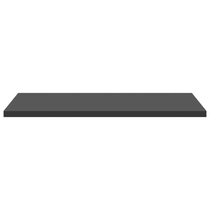 Ripiani per Libreria 4pz Grigi 40x50x1,5cm in Legno Multistrato | homemem39