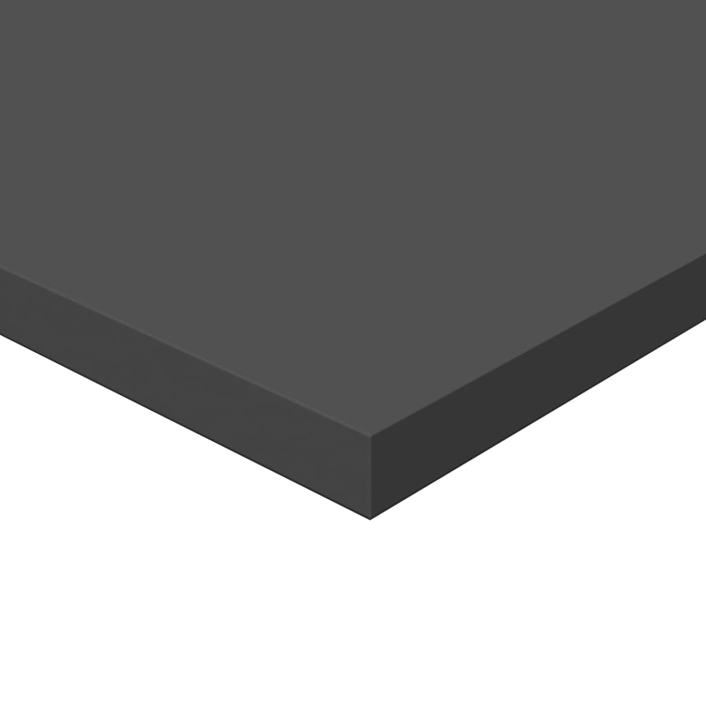 Ripiani per Libreria 4pz Grigi 40x50x1,5cm in Legno Multistrato | homemem39