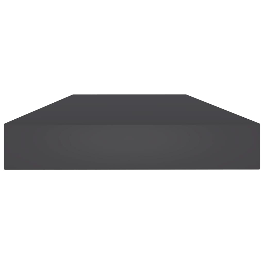 Ripiani per Libreria 8pz Grigi 80x10x1,5cm in Legno Multistrato | homemem39