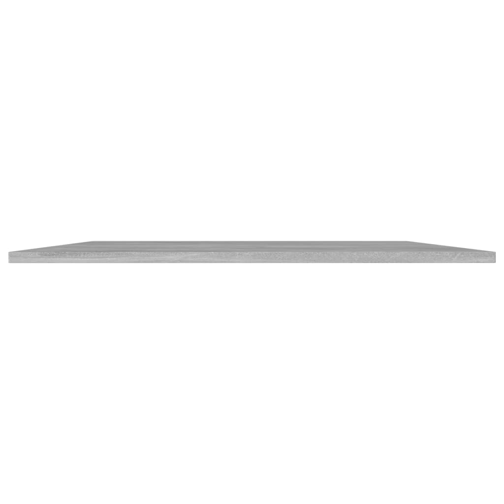 Ripiani per Libreria 8pz Grigio Cemento 80x30x1,5cm Multistrato | homemem39