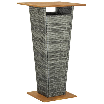 Set Bar da Giardino 5 pz Grigio | homemem39