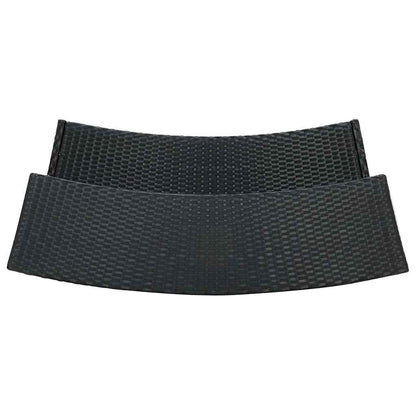 Set Bar da Giardino 4 pz con Cuscini Nero | homemem39
