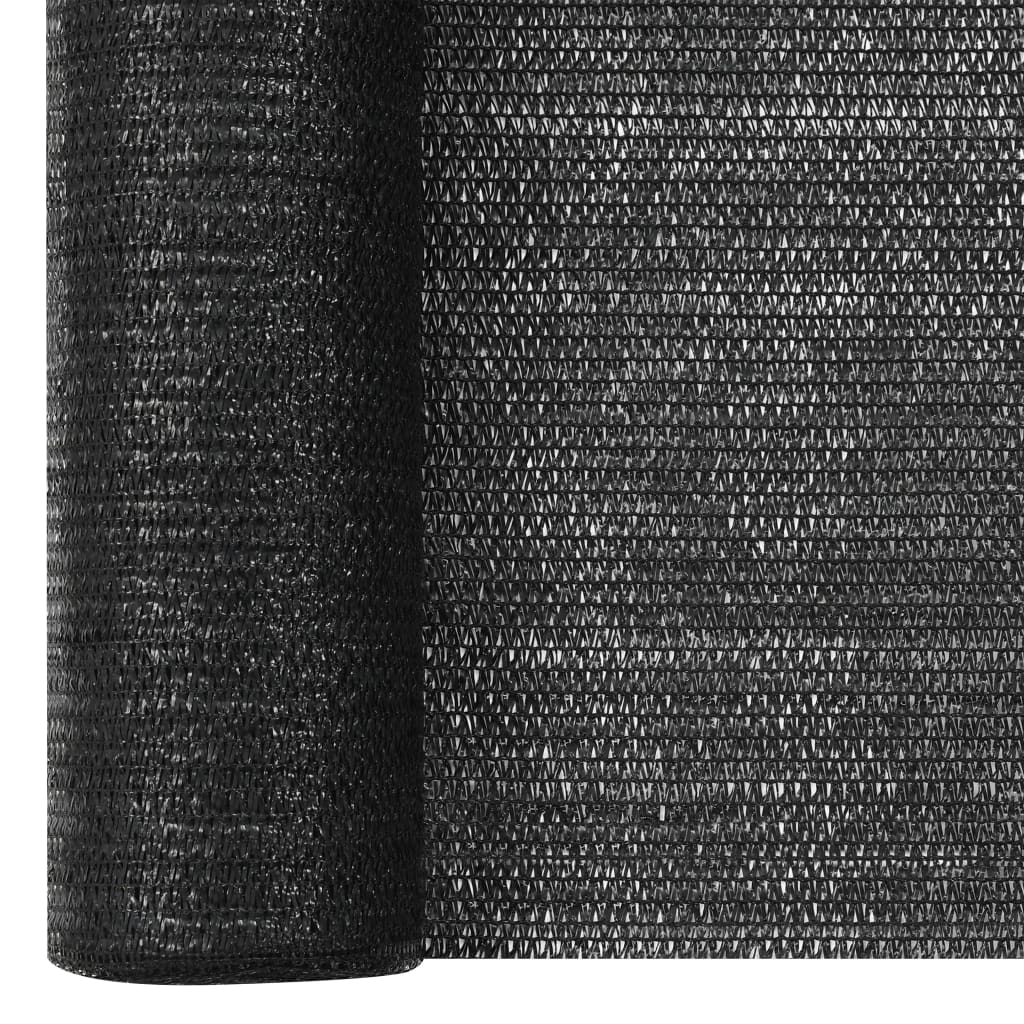 Rete per Privacy Nera 1,8x25 m in HDPE 75 g/m² | homemem39