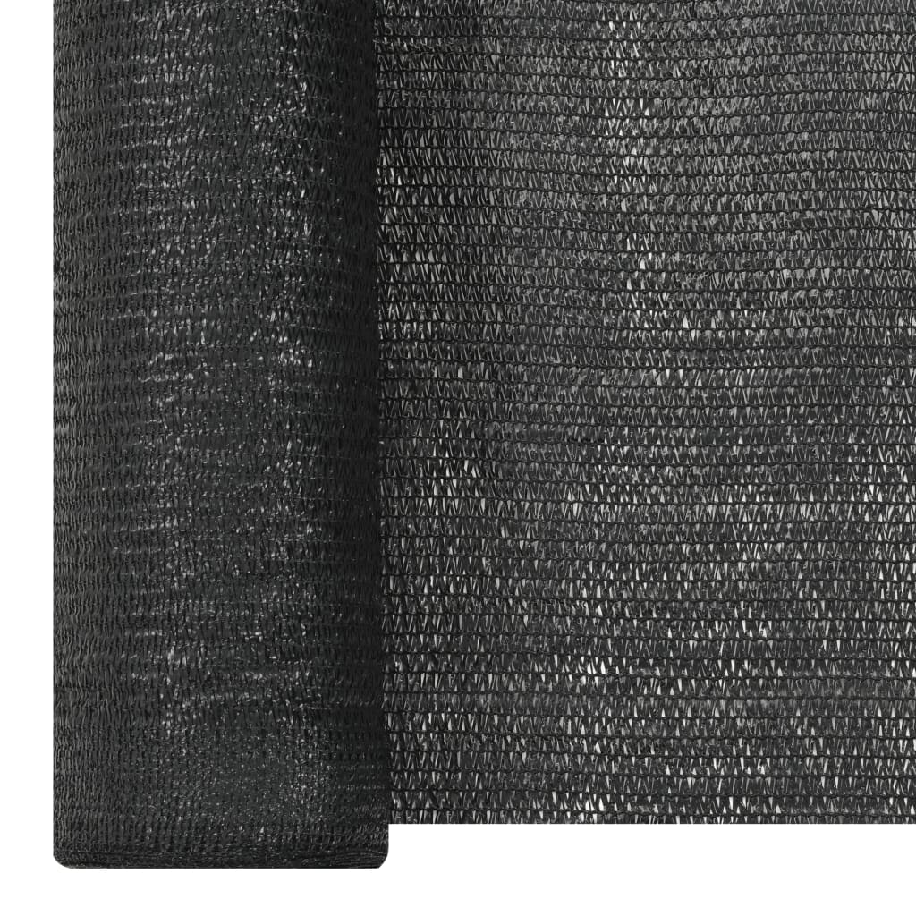 Rete per Privacy Nera 1,8x50 m in HDPE 150 g/m² | homemem39