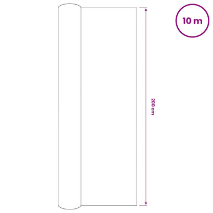 Rete per Privacy Nera 2x10 m in HDPE 150 g/m²