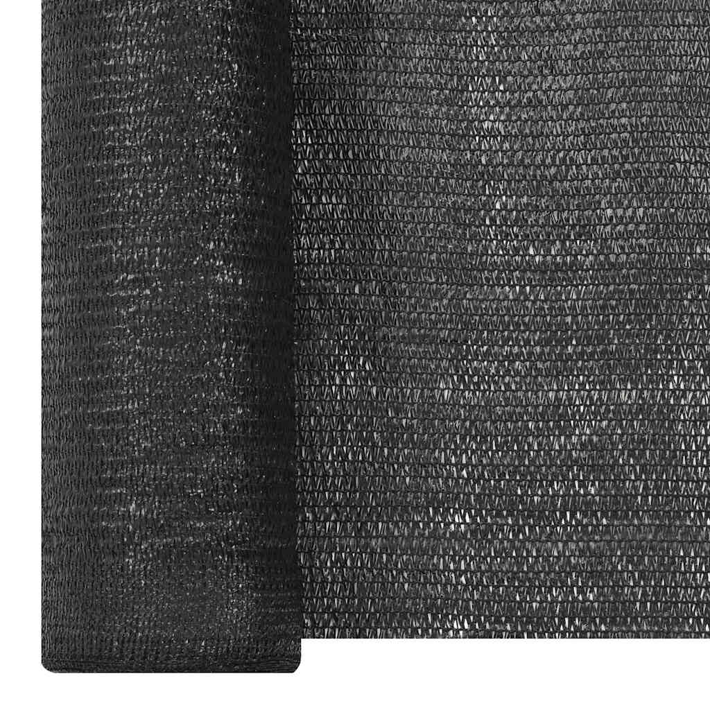 Rete per Privacy Nera 1,2x10 m in HDPE 195 g/m² | homemem39