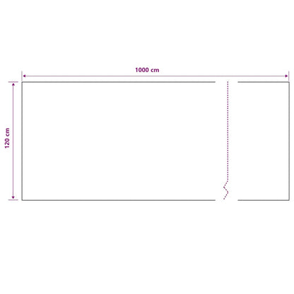 Rete per Privacy Nera 1,2x10 m in HDPE 195 g/m² | homemem39