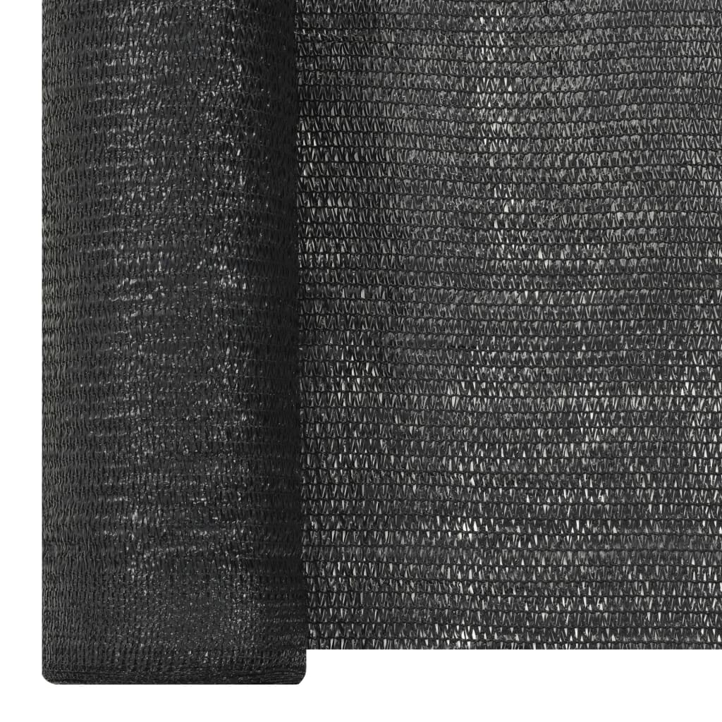 Rete per Privacy Nera 1,5x50 m in HDPE 195 g/m² | homemem39