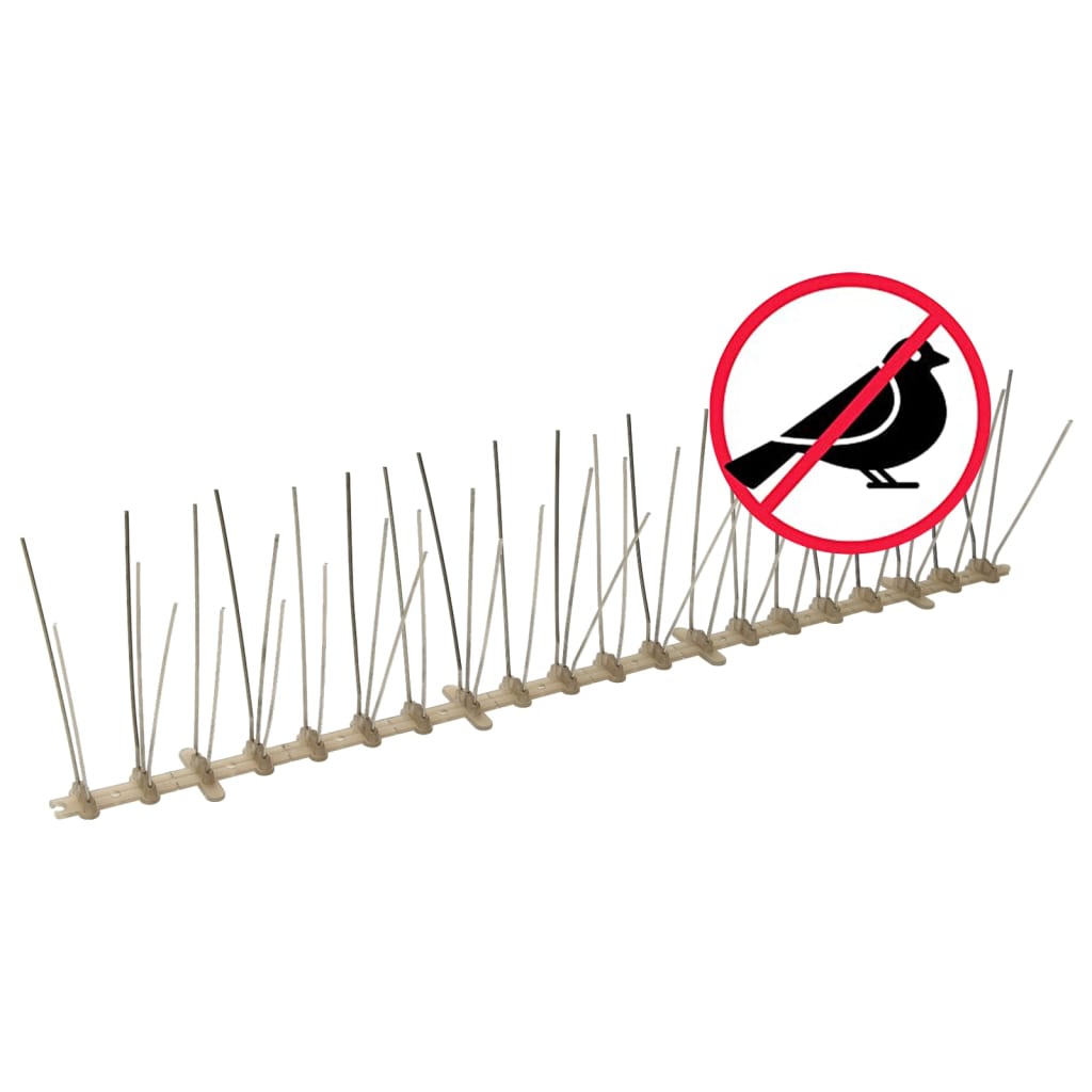 Set Dissuasori per Uccelli e Piccioni 20 pz 5 File 10 m | homemem39