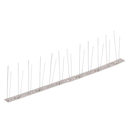Set Dissuasori per Uccelli e Piccioni 20 pz Acciaio 2 File 10 m | homemem39
