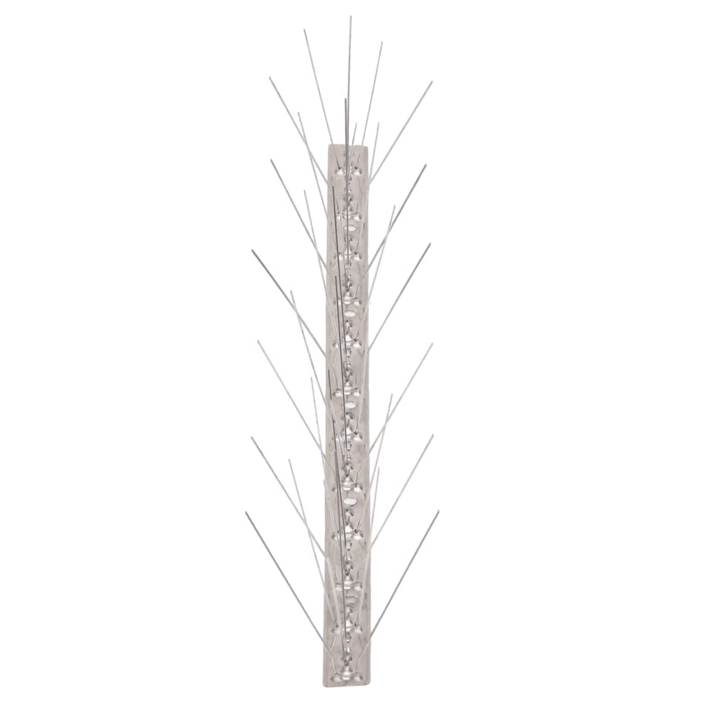 Set Dissuasori per Uccelli e Piccioni 40 pz Acciaio 5 File 20 m | homemem39