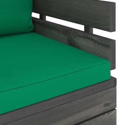 Poltrona da Giardino con Cuscini in Legno di Pino | homemem39
