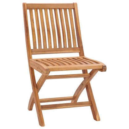 Sedie da Giardino 2 pz con Cuscini Antracite Massello di Teak