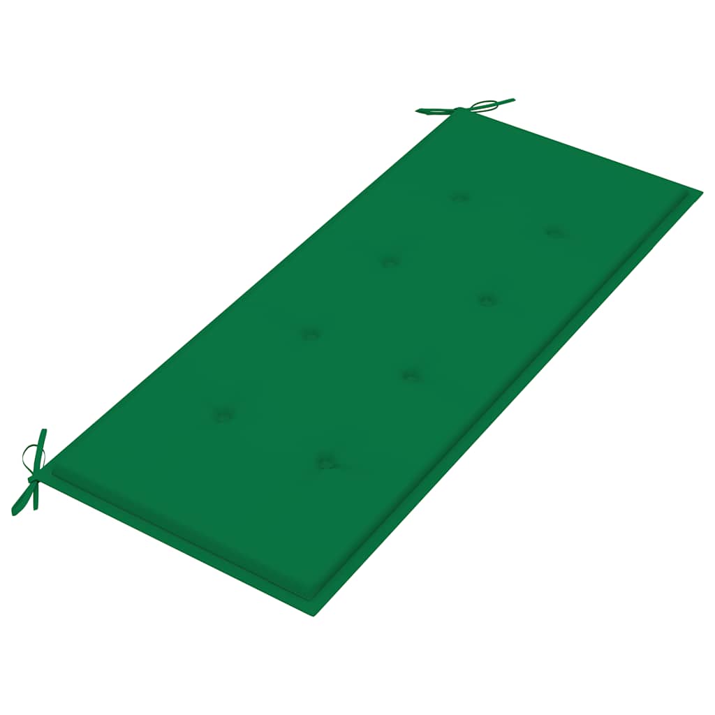 Panca da Giardino con Cuscino 120 cm in Massello di Acacia | homemem39