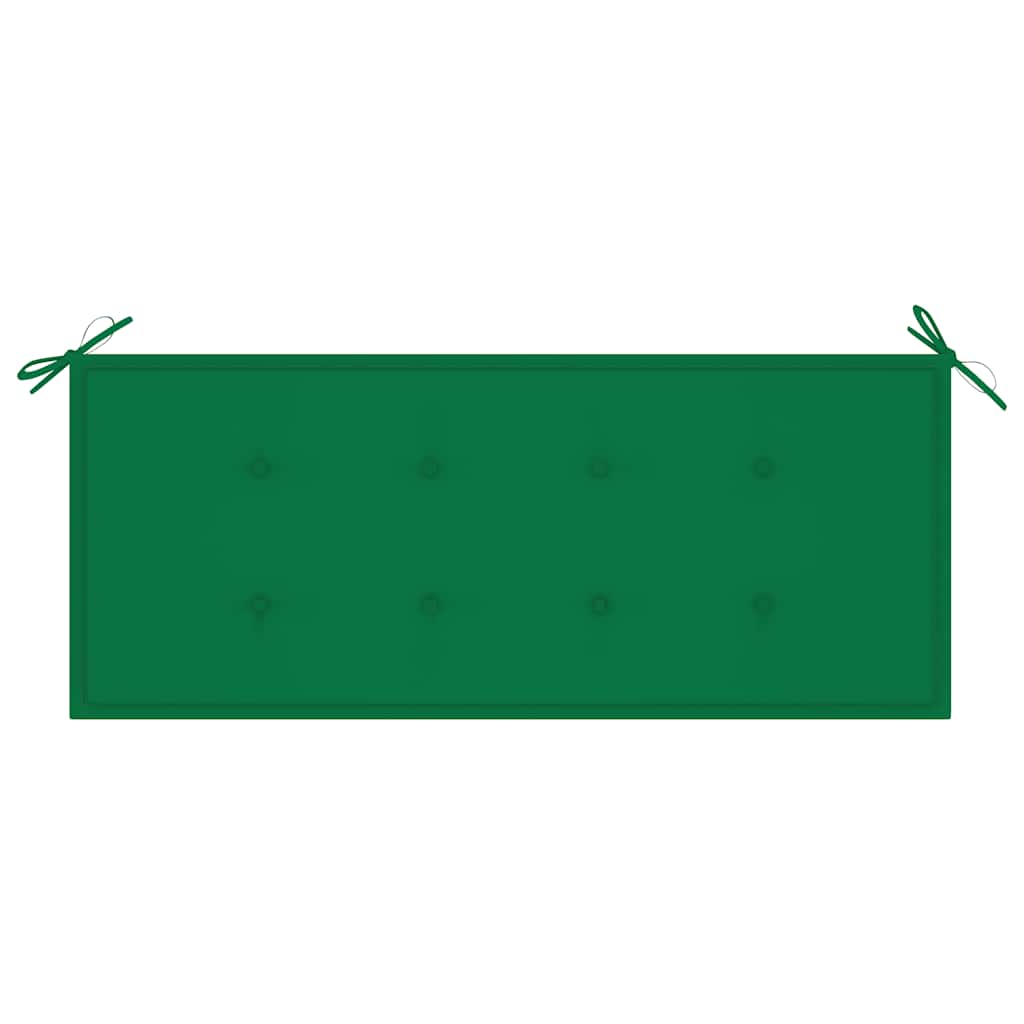Panca da Giardino con Cuscino 120 cm in Massello di Acacia | homemem39