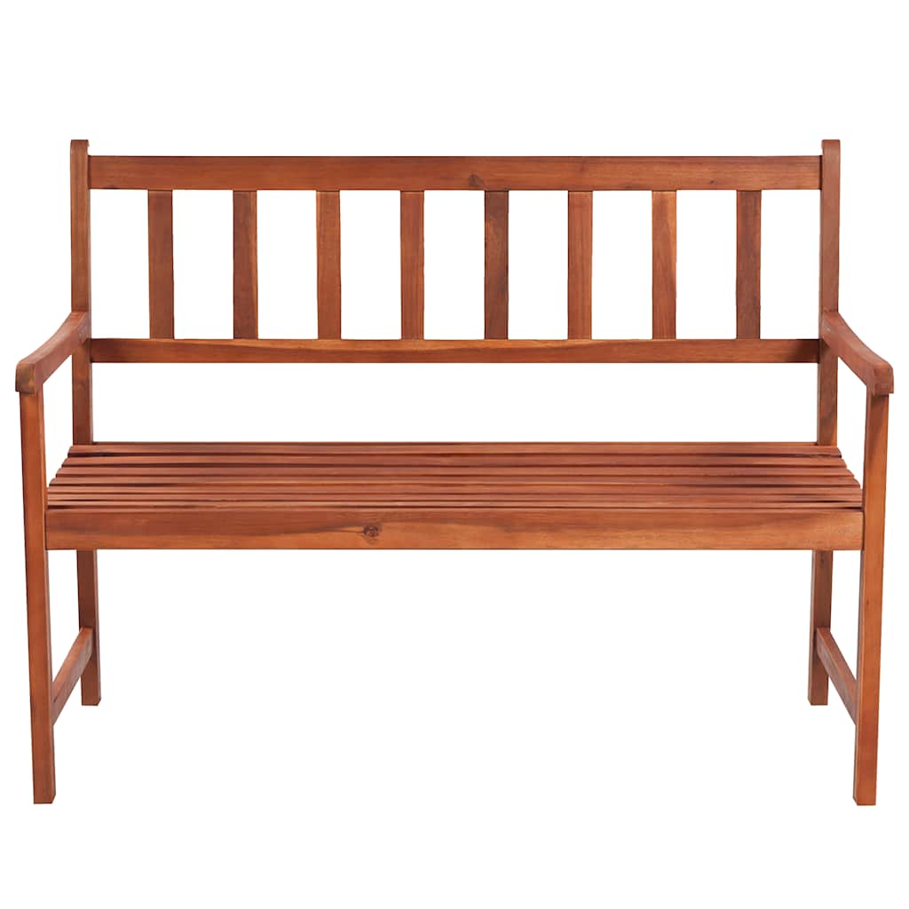 Panca da Giardino con Cuscino 120 cm in Massello di Acacia | homemem39
