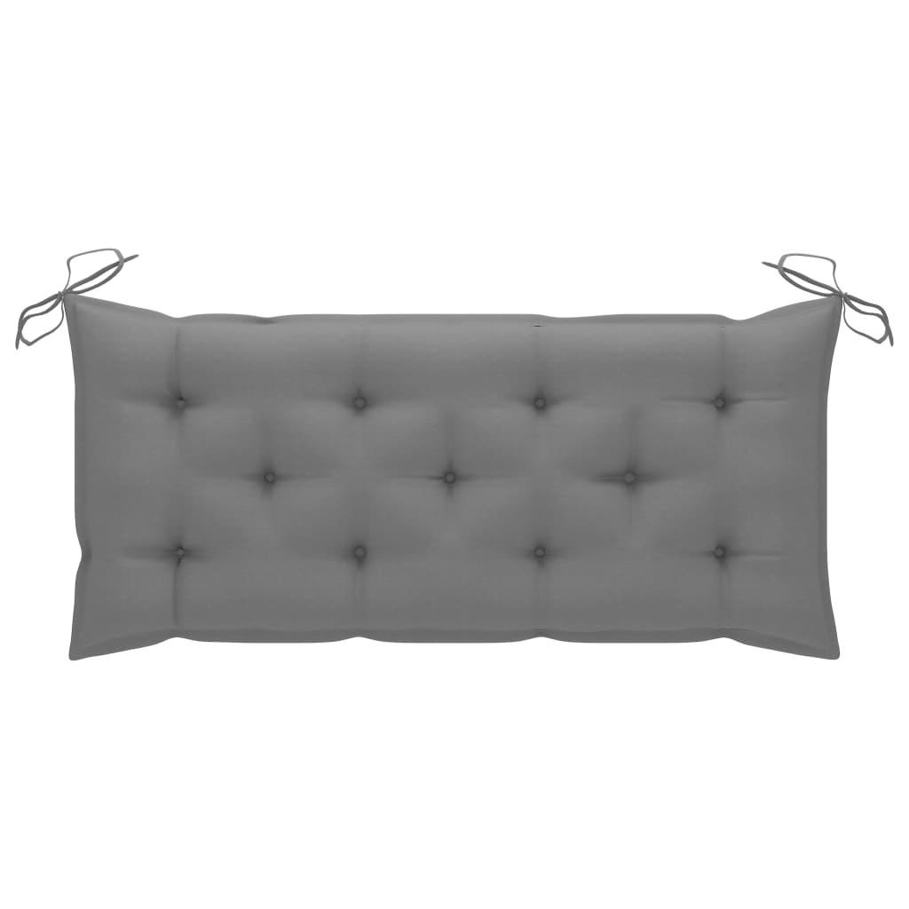 Panca da Giardino con Cuscino 120 cm in Massello di Acacia | homemem39