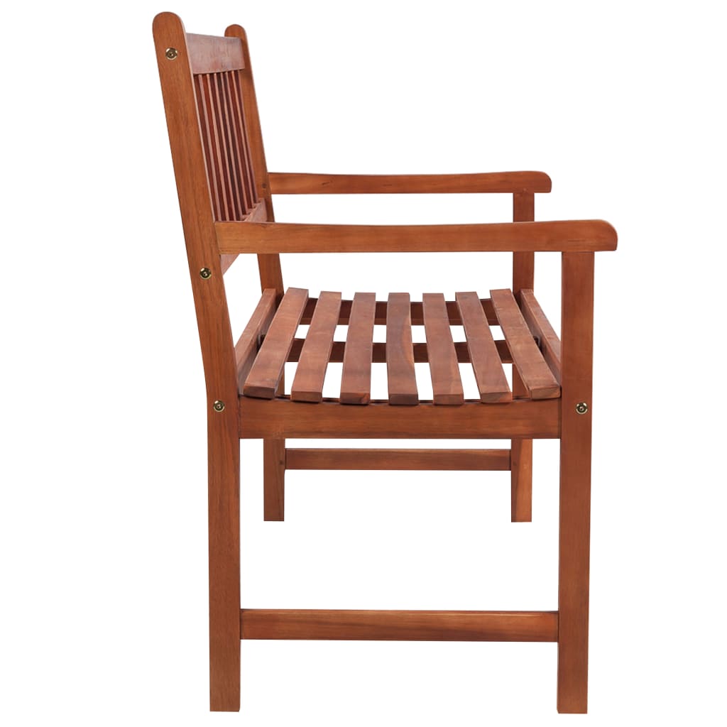 Panca da Giardino con Cuscino 120 cm in Massello di Acacia | homemem39