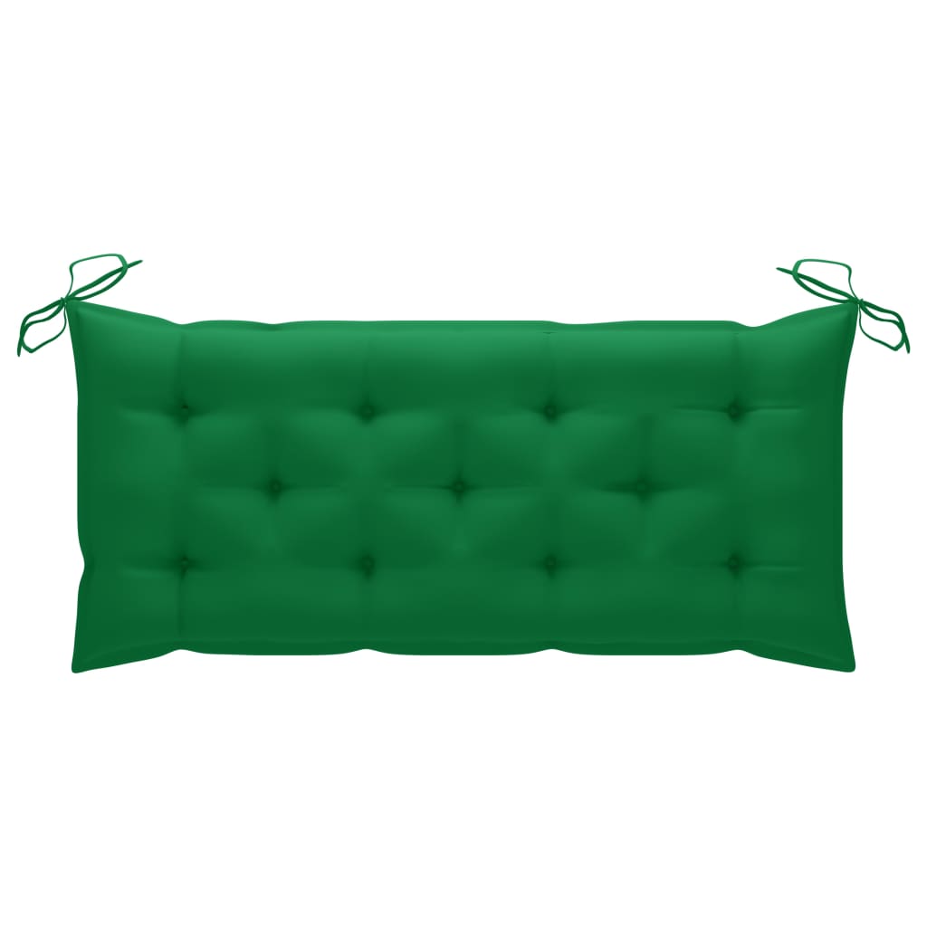 Panca da Giardino con Cuscino 120 cm in Massello di Acacia | homemem39
