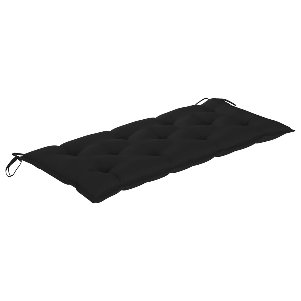 Panca da Giardino con Cuscino 120 cm in Massello di Acacia | homemem39