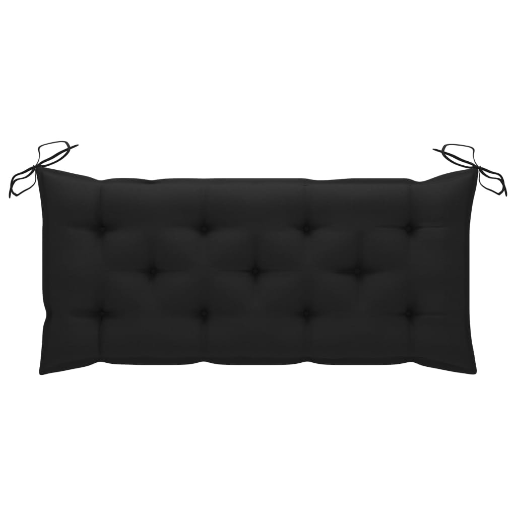Panca da Giardino con Cuscino 120 cm in Massello di Acacia | homemem39