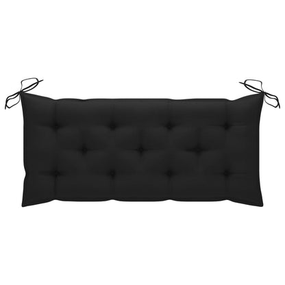 Panca da Giardino con Cuscino 120 cm in Massello di Acacia | homemem39