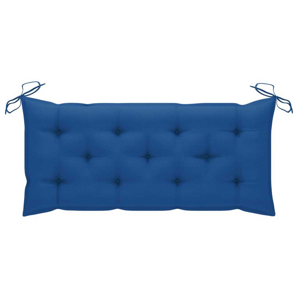 Panca da Giardino con Cuscino 120 cm in Massello di Acacia | homemem39