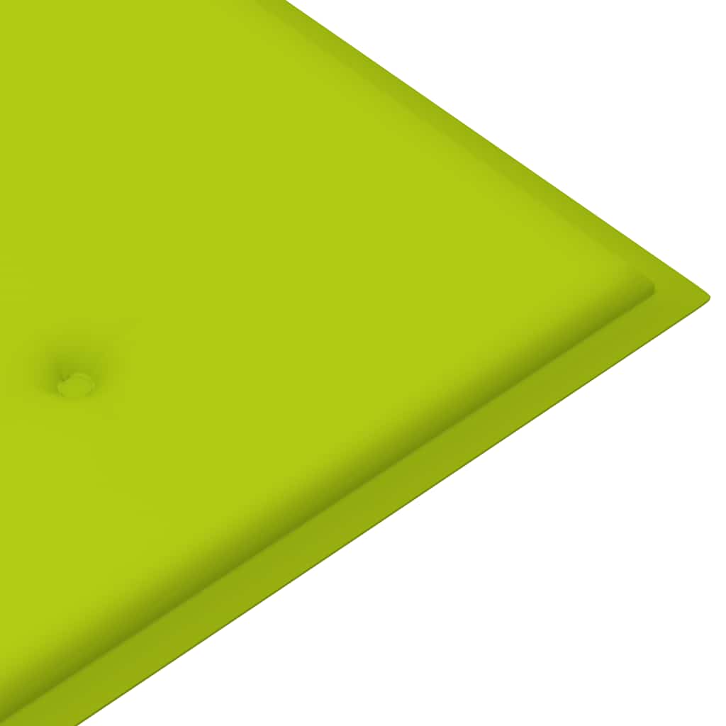 Panca da Giardino Pieghevole con Cuscino 118 cm in Bambù | homemem39