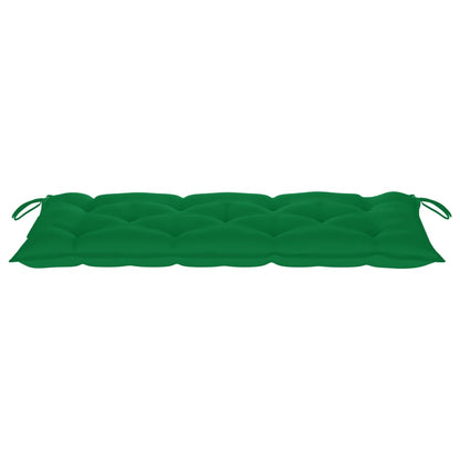 Panca da Giardino Pieghevole con Cuscino 118 cm in Bambù | homemem39