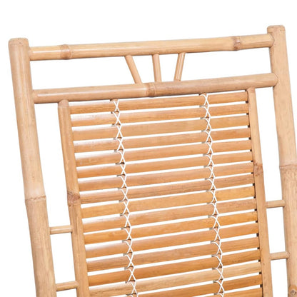 Rocking Chair with Bamboo Cushion