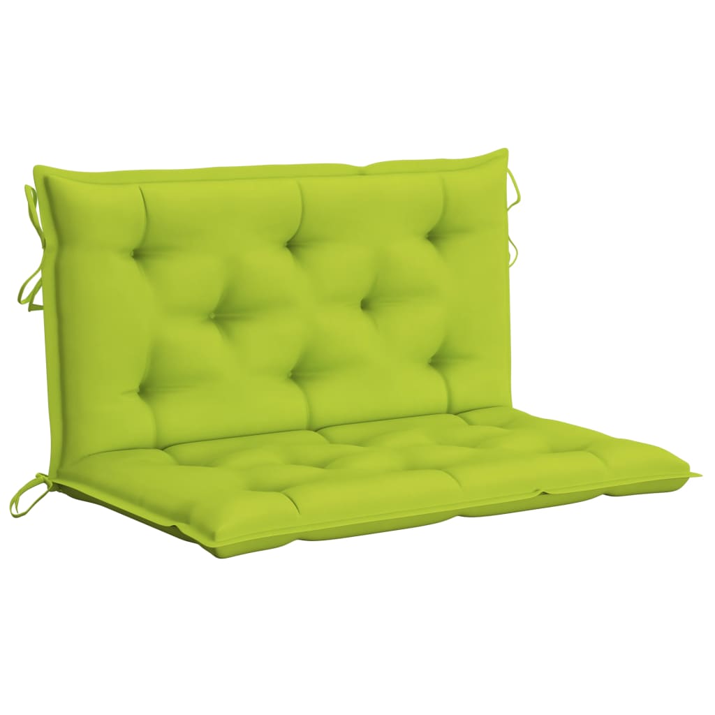 Dondolo da Giardino 2 Posti Cuscini Foglie di Palma 202cm Bambù | homemem39