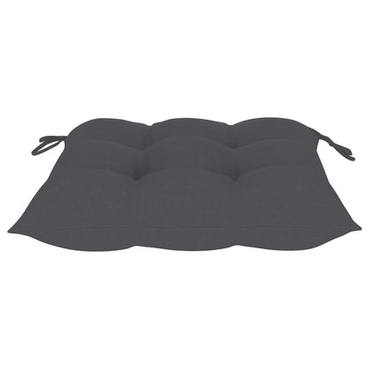 Set da Pranzo da Giardino 5 pz Pieghevole con Cuscini in Bambù | homemem39