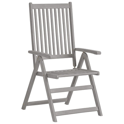 Sedie da Giardino Reclinabili 2pz con Cuscini Massello Acacia | homemem39