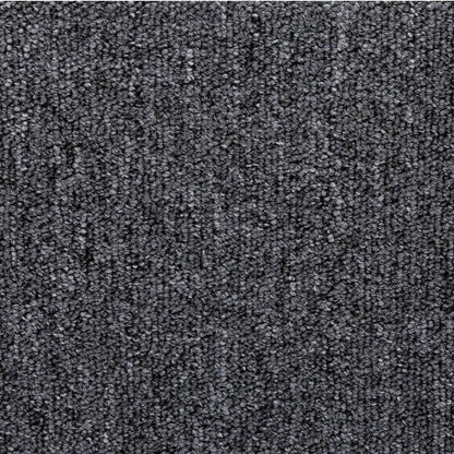 Tappetini per Scale in Moquette 15 pz 65x21x4 cm Grigi e Neri