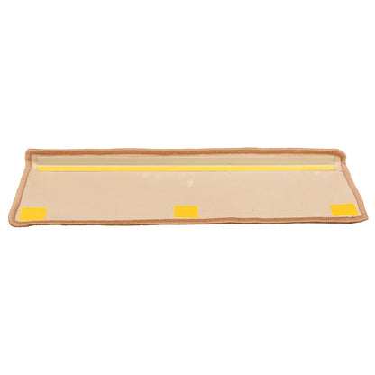 Tappetini Autoadesivi per Scale 15 pz 65x21x4 cm Beige