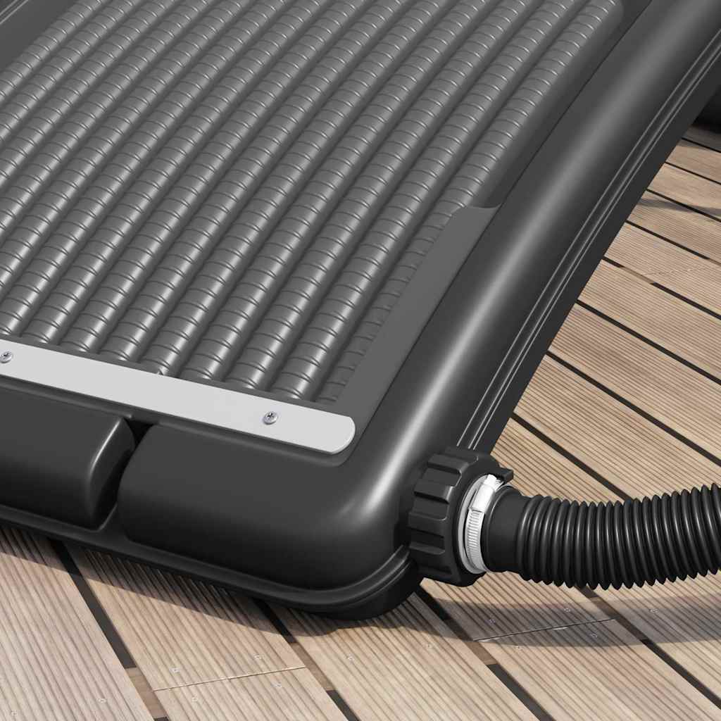 Pannelli Solari Termici Curvi per Piscina 2 pz 110x65 cm