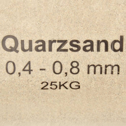Sabbia Filtrante 25 kg 0,4-0,8 mm | homemem39