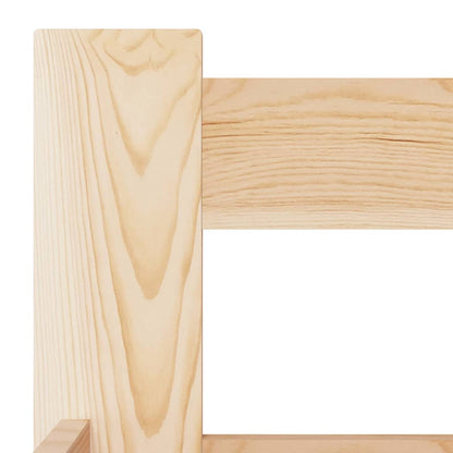 Giroletto senza Materasso 90x200 cm in Legno Massello di Pino