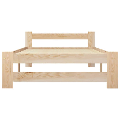 Giroletto senza Materasso 100x200 cm in Legno Massello di Pino | homemem39