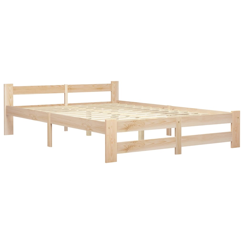Giroletto senza Materasso 160x200 cm in Legno Massello di Pino | homemem39