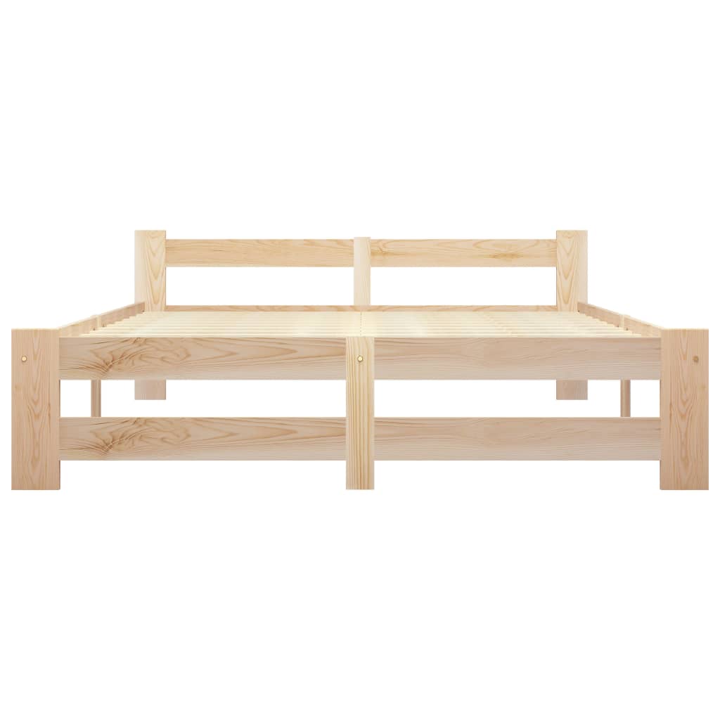 Giroletto senza Materasso 160x200 cm in Legno Massello di Pino | homemem39