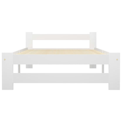 Dormeuse Estraibile senza Materasso Bianca Legno Pino 90x200 cm | homemem39