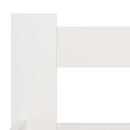 Dormeuse Estraibile senza Materasso Bianca Legno Pino 100x200cm | homemem39