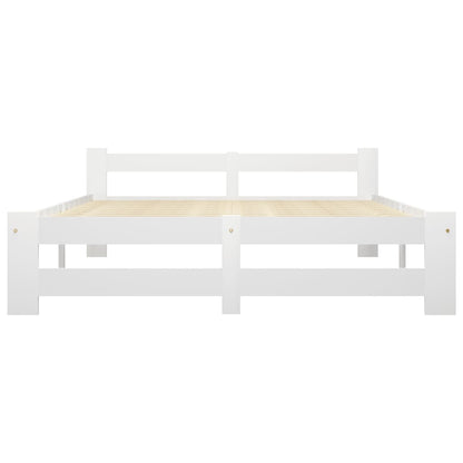 Dormeuse Estraibile senza Materasso Bianca Legno Pino 120x200cm | homemem39