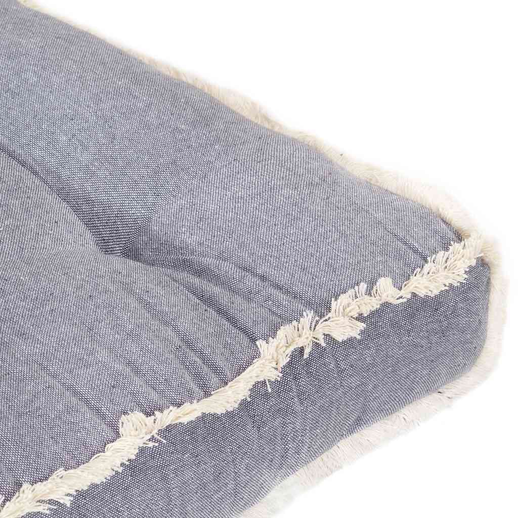 Cuscino per Divano in Pallet Antracite 120x80x10 cm | homemem39