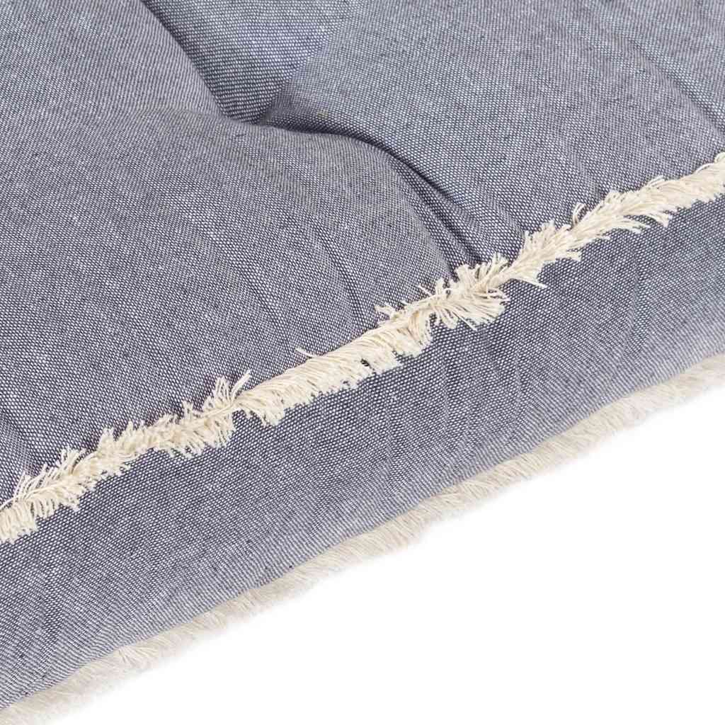 Cuscino per Divano in Pallet Antracite 120x80x10 cm | homemem39
